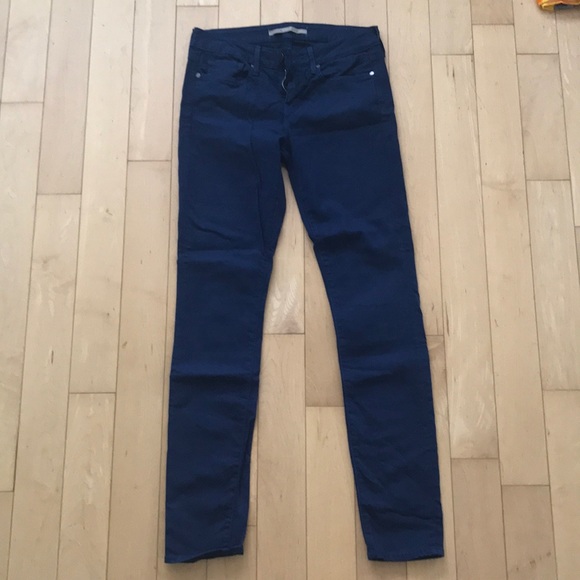 navy blue skinny jeans womens